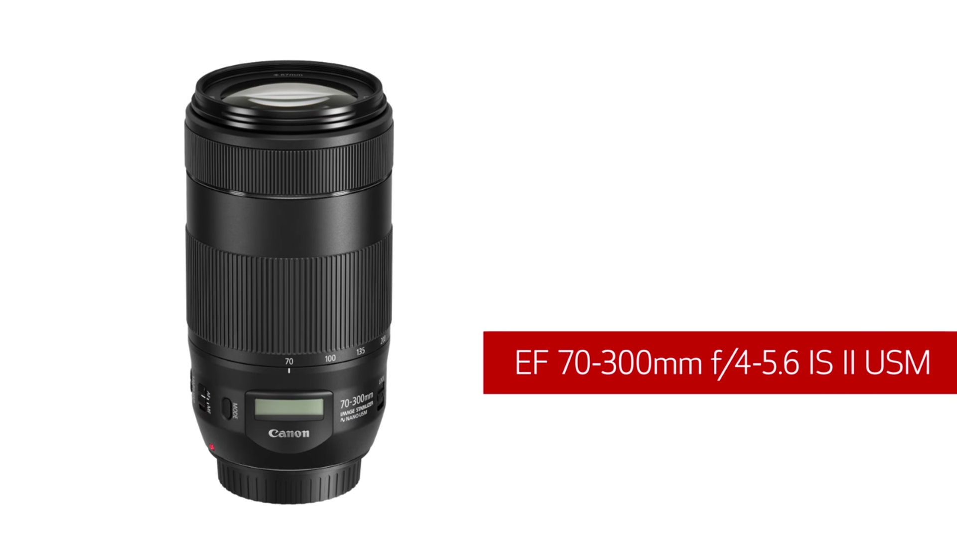 كانون تكشف عن عدسة EF 70-300mm f/4-5.6 IS II USM Lens بمميزات فريدة