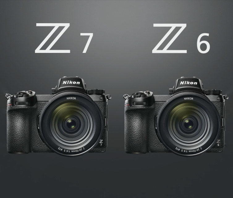 نيكون تتحدى كاميرات سوني و تكشف عن Z6 و Z7